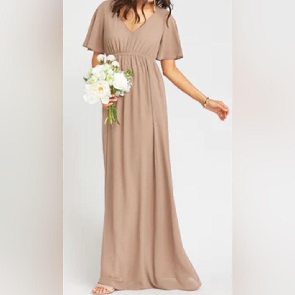 Show me your mumu Emily Empire Maxi Dress NWOT Size S